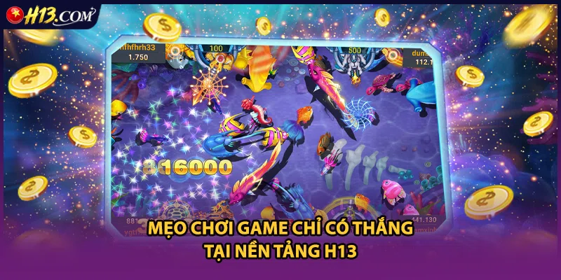 Mẹo chơi game chỉ có thắng tại nền tảng H13